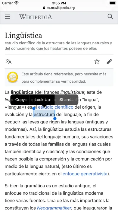 Capturas de pantalla de Spanish Vocabulary Notebook