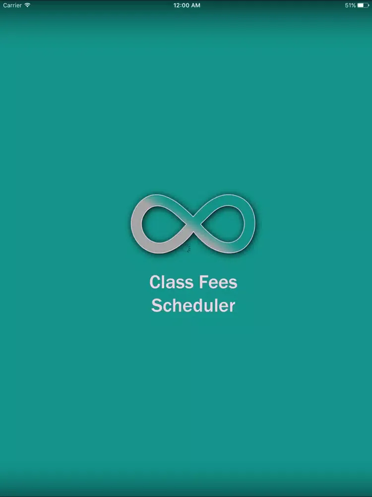 Class Fees Scheduler iPad 应用截图