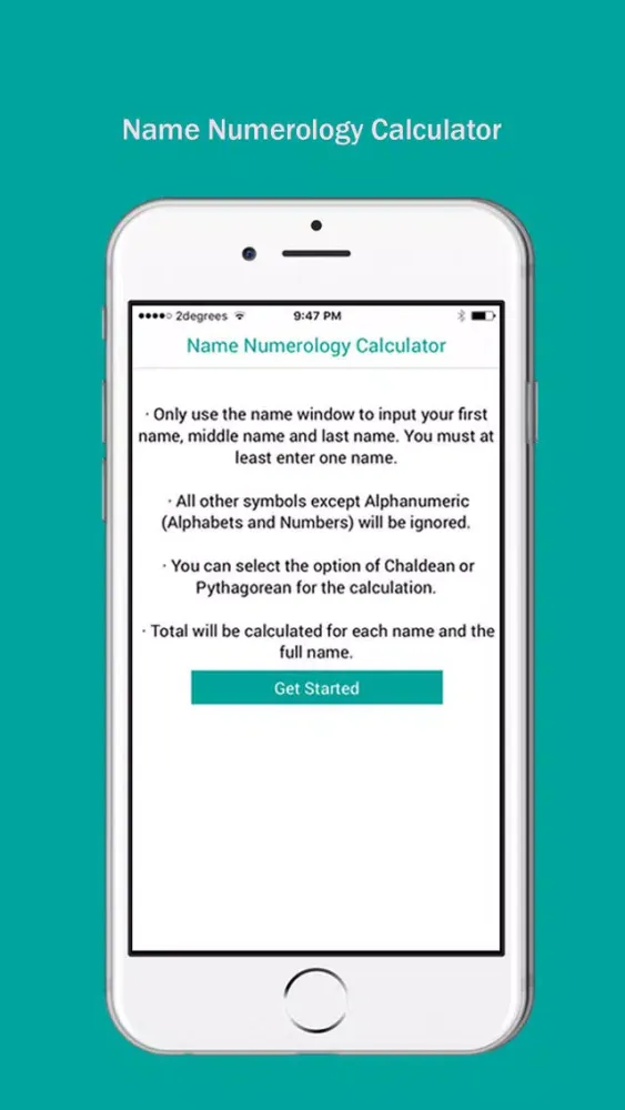 Name Numerology Calculator Screenshots