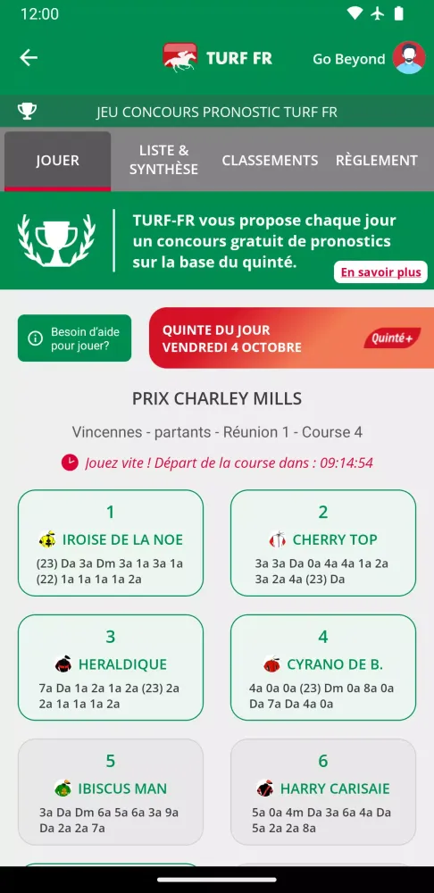 Screenshot di TURF FR