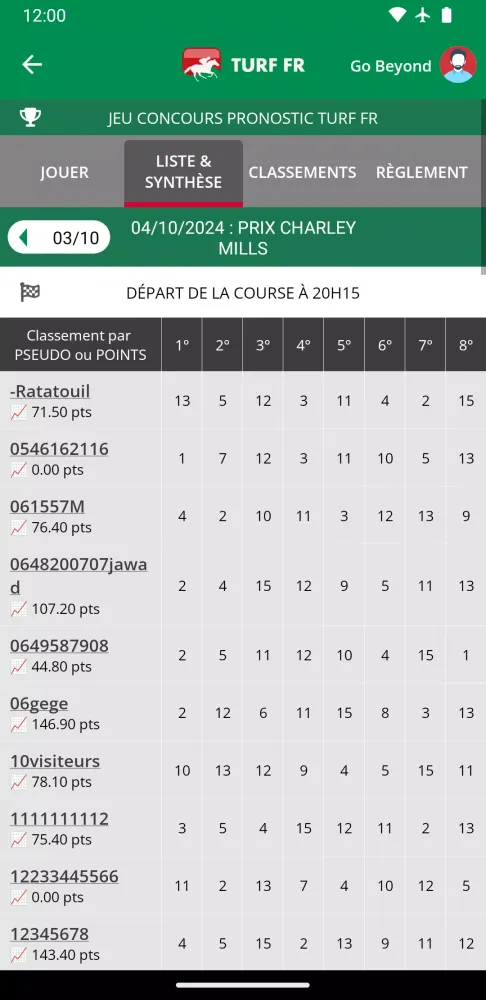 Screenshot di TURF FR