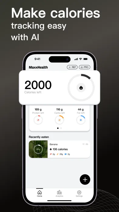 تصاویر MaxxHealth - Nutrition Tracker