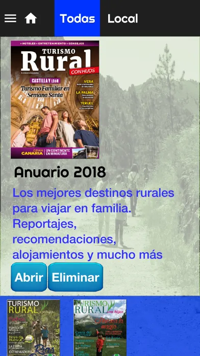 Capturas de pantalla de Turismo Rural con Hijos