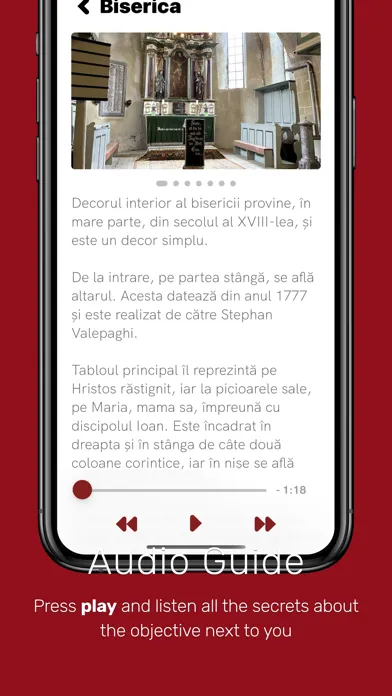 Zrzuty ekranu Transylvania Audio Guide