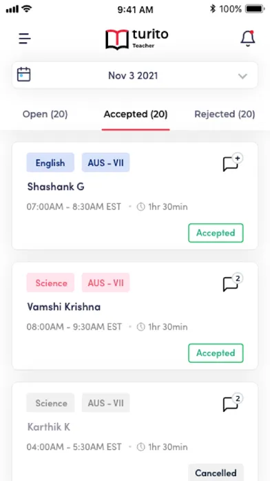 Turito Teacher Screenshots