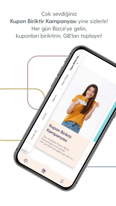 ภาพหน้าจอของ Turkcell Bizce