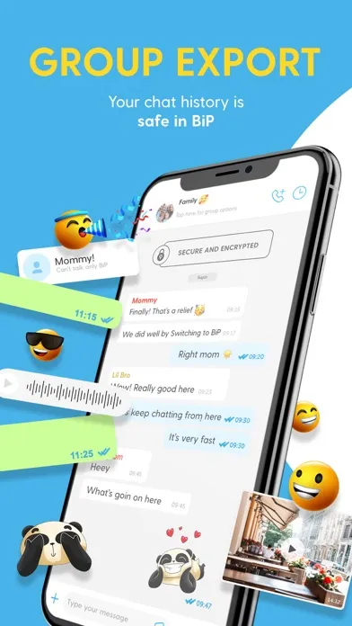 Tangkapan skrin BiP - Messenger, Video Call