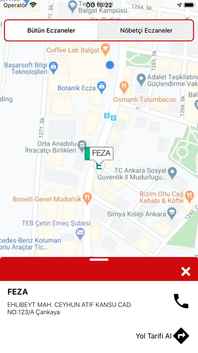 Capturas de pantalla de Eczanem Nerede