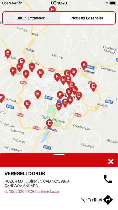 Capturas de pantalla de Eczanem Nerede