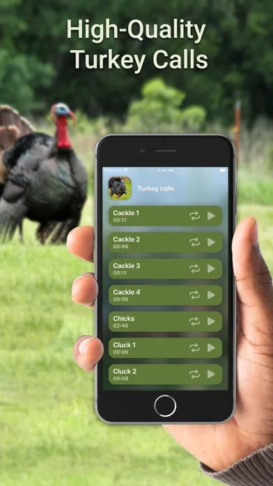 Hunting Calls: Turkey 스크린샷