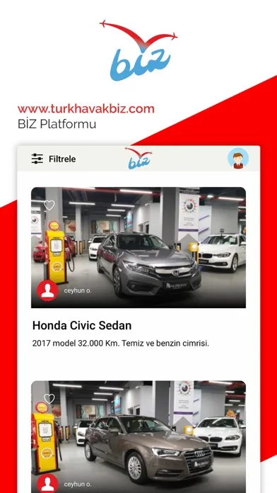 Türk Havak Biz Platformu سکرین شاٹس