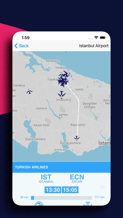 THY:Radar for Turkish Airlines Ekran Görüntüleri