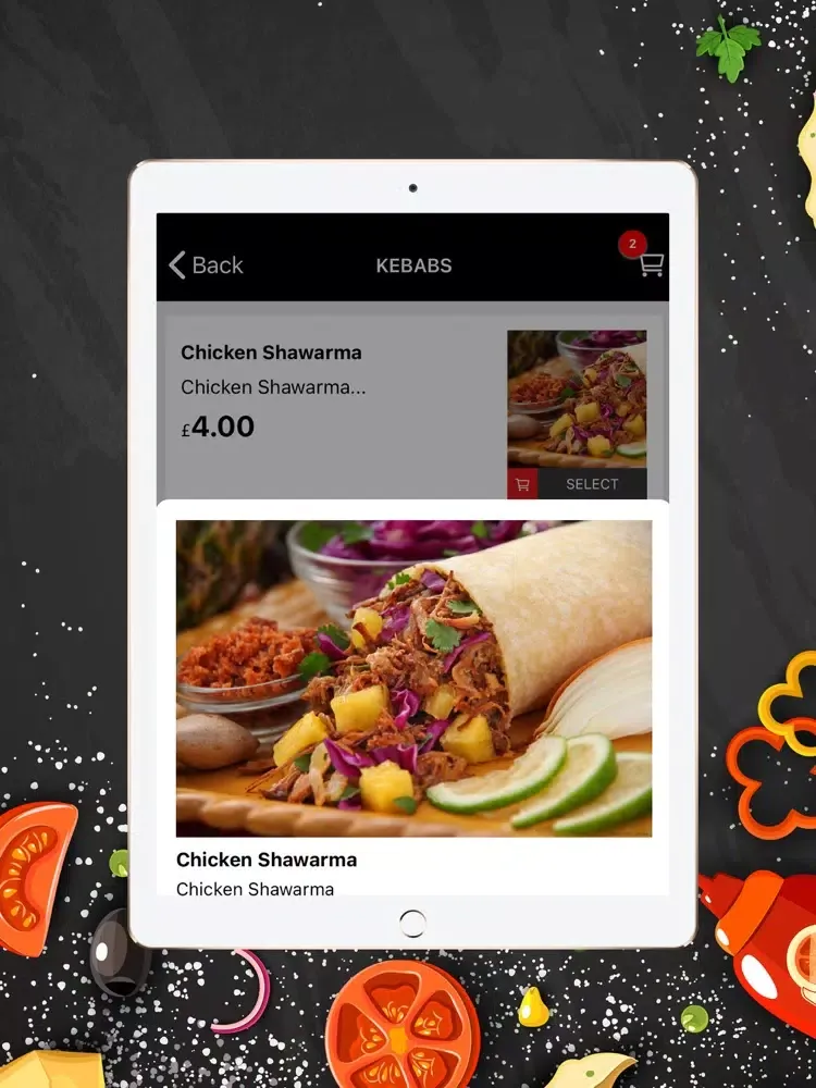 Captures d'écran de Turkish Best Kebab & Pizza iPad 
