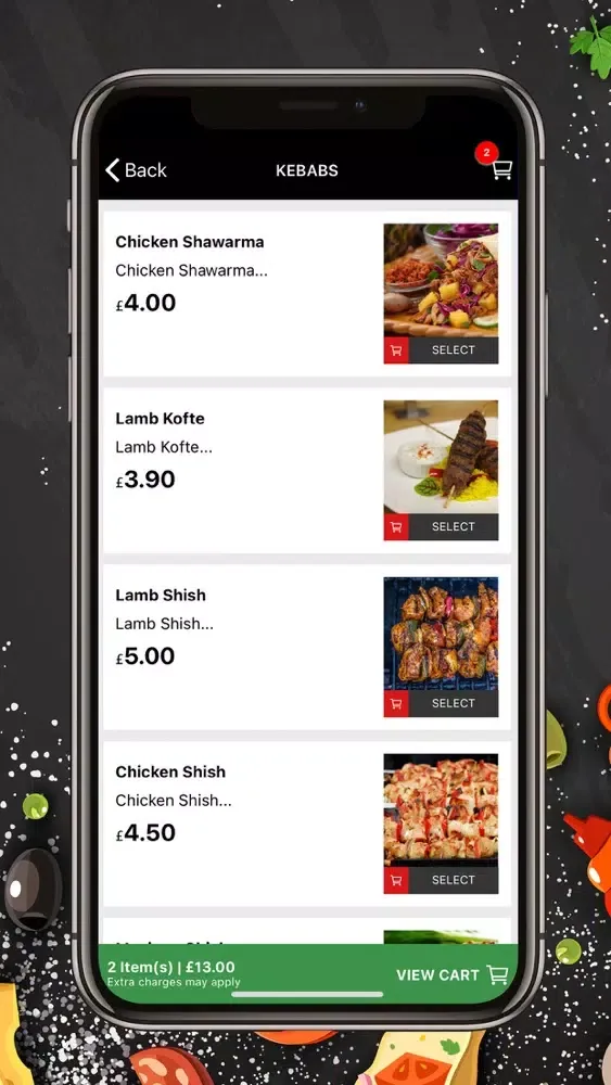 Captures d'écran de Turkish Best Kebab & Pizza