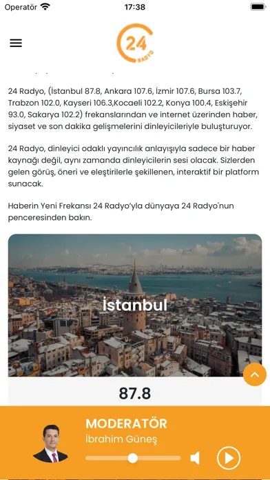 Screenshot di 24 Radyo