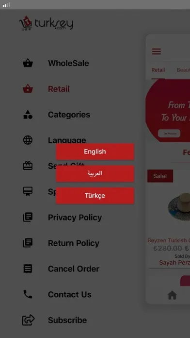 TurkSey - Shopping Online স্ক্রিনশট