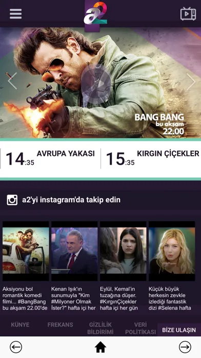 Capturas de pantalla de a2tv