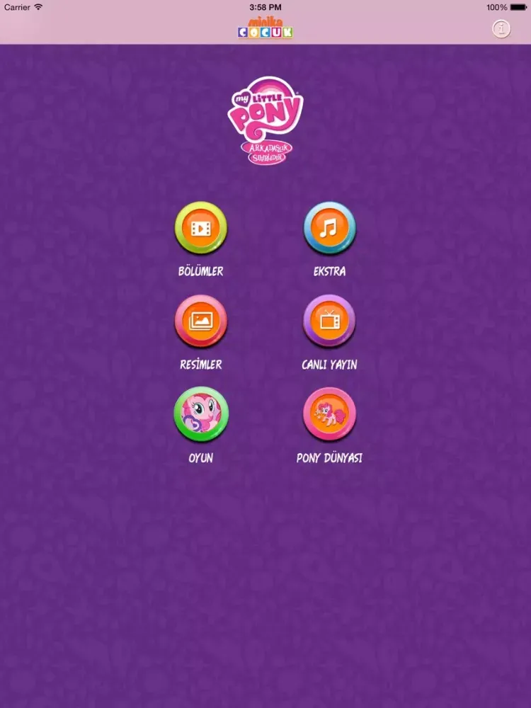 My Little Pony İzle iPad 应用截图