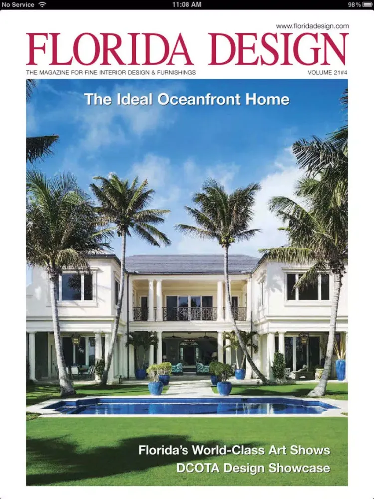 Florida Design Magazine iPad 应用截图
