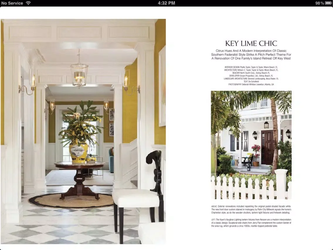 Florida Design Magazine iPad 应用截图