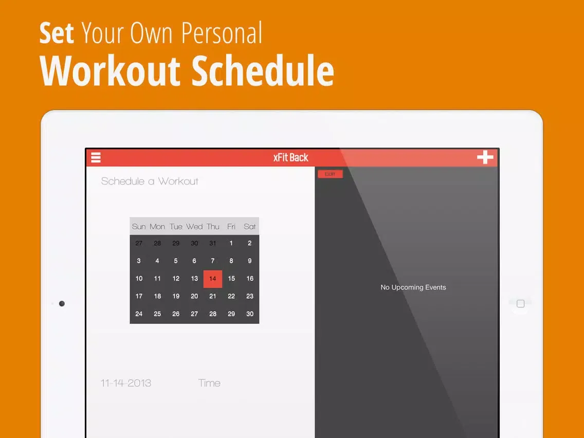 xFit Back Workout – 0-20 Pull Ups for Lean Shredded Lat, Rhomboid and Trap Muscles iPad  Screenshots