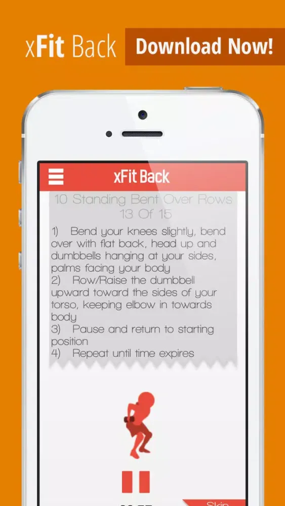 xFit Back Workout – 0-20 Pull Ups for Lean Shredded Lat, Rhomboid and Trap Muscles Screenshots