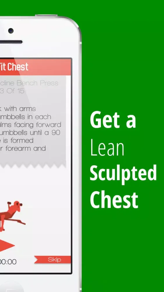 xFit Chest – Daily Workout for Perfect Lean Sculpted Pecs Screenshots