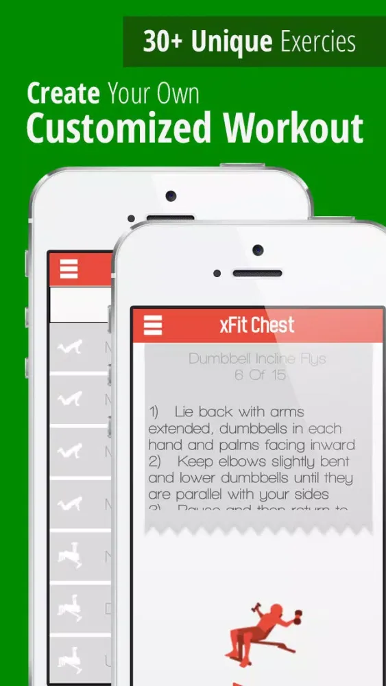 xFit Chest – Daily Workout for Perfect Lean Sculpted Pecs Screenshots