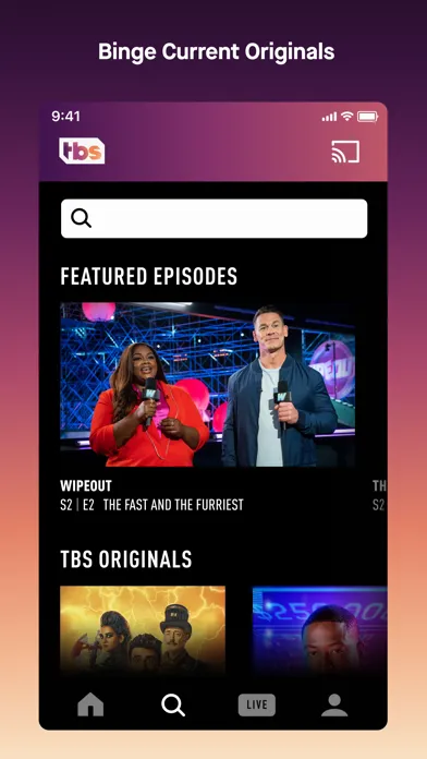 Watch TBS Screenshots