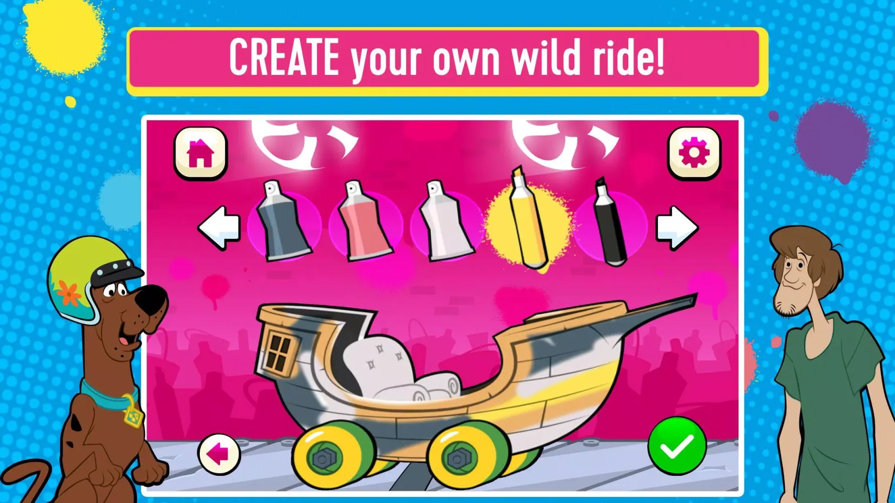 Capturas de tela do Boomerang Make and Race 2