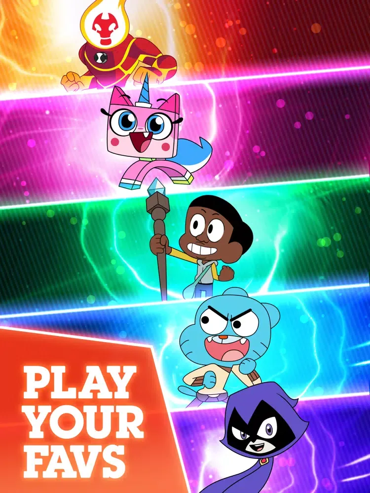 Zrzuty ekranu Cartoon Network Plasma Pop iPad 