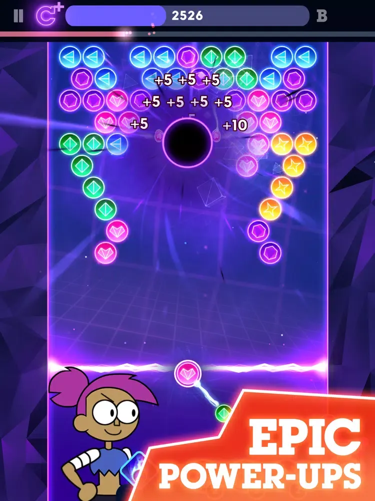 Zrzuty ekranu Cartoon Network Plasma Pop iPad 
