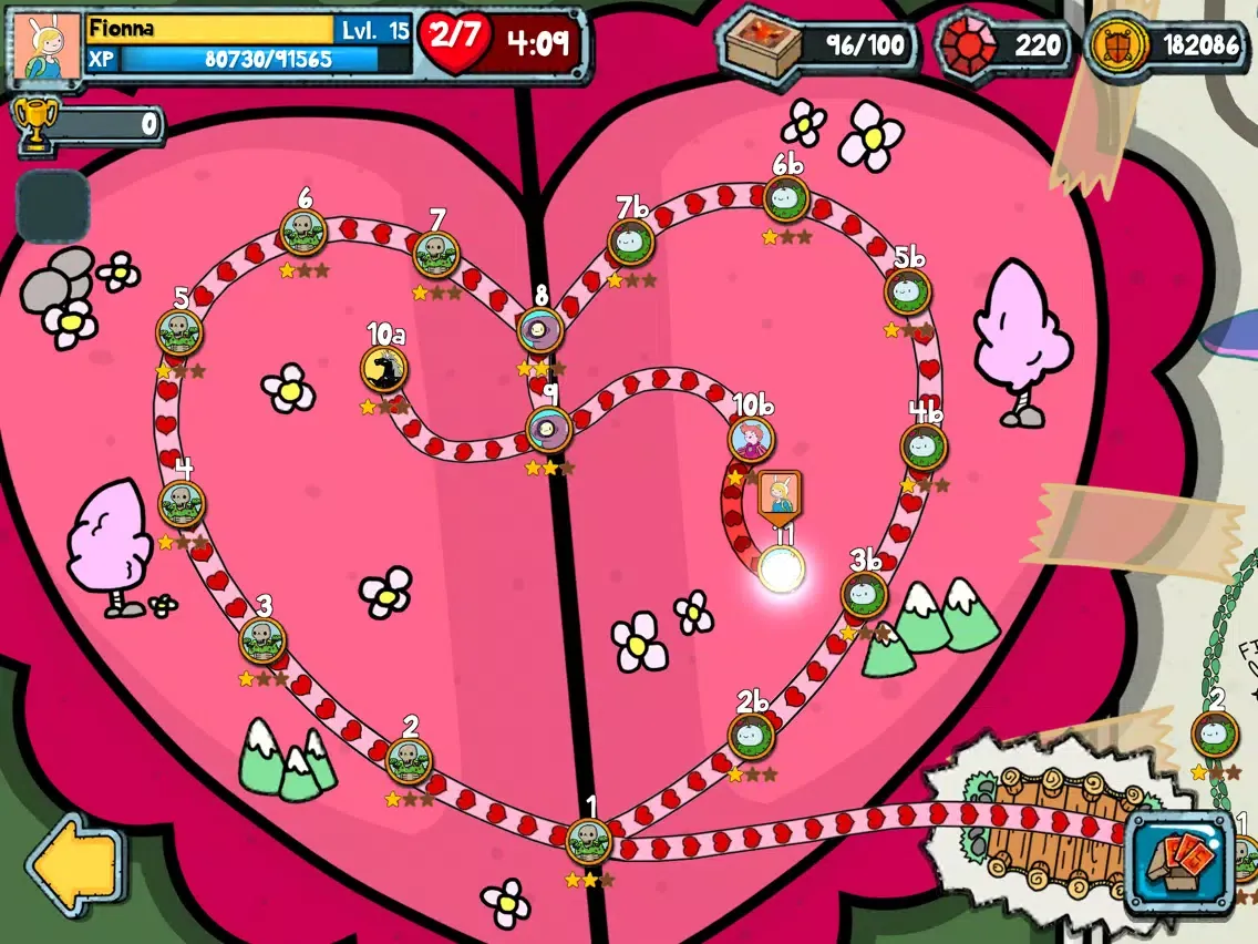 Captures d'écran de Card Wars - Adventure Time Card Game iPad 