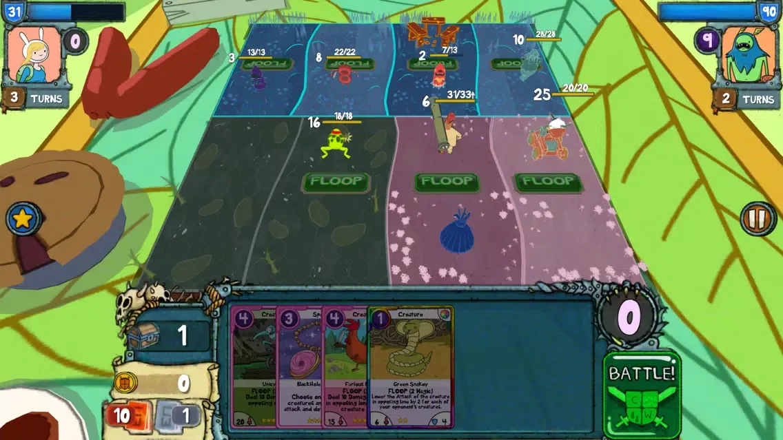 Captures d'écran de Card Wars - Adventure Time Card Game