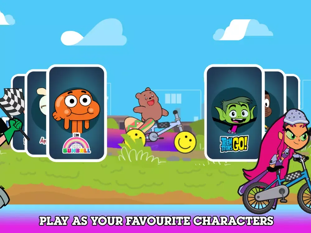 BMX Champions Cartoon Network iPad  Screenshots