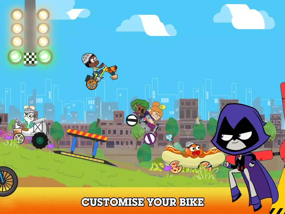 BMX Champions Cartoon Network iPad  Screenshots