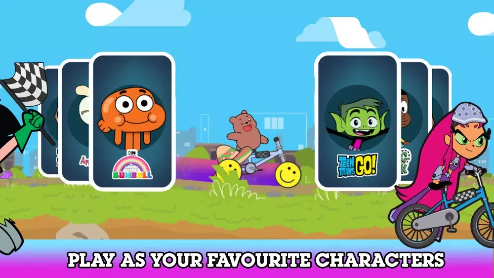 BMX Champions Cartoon Network Screenshots