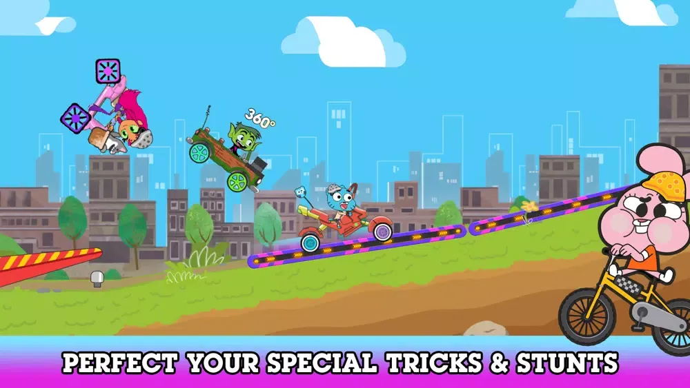 BMX Champions Cartoon Network Screenshots