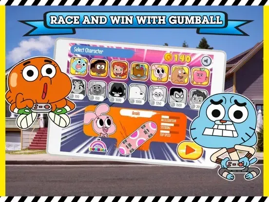Tangkapan skrin Cartoon Network GameBox iPad 