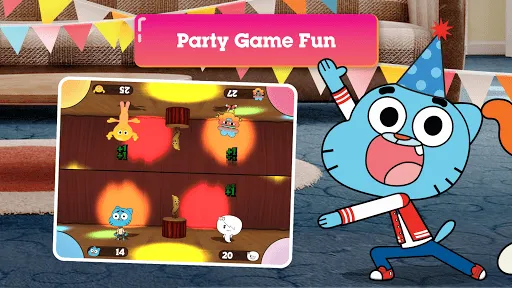 ภาพหน้าจอของ Gumball's Amazing Party Game