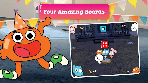ภาพหน้าจอของ Gumball's Amazing Party Game