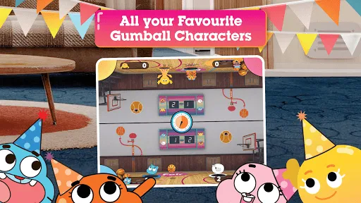 ภาพหน้าจอของ Gumball's Amazing Party Game