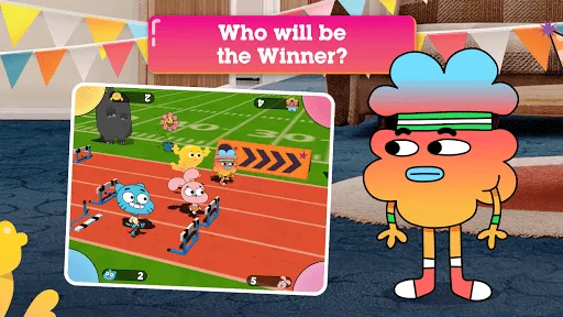 ภาพหน้าจอของ Gumball's Amazing Party Game