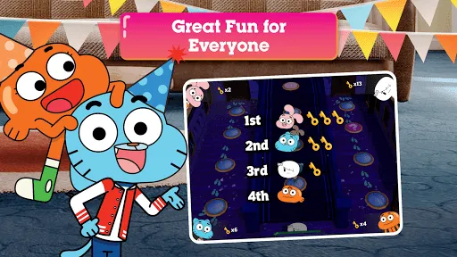 ภาพหน้าจอของ Gumball's Amazing Party Game