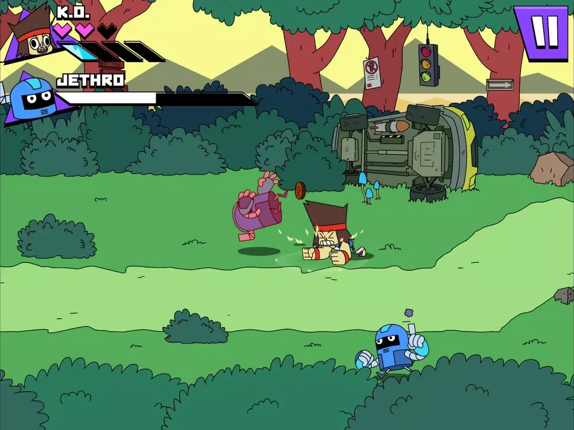 Capturas de pantalla de OK K.O.! Lakewood Plaza Turbo iPad 