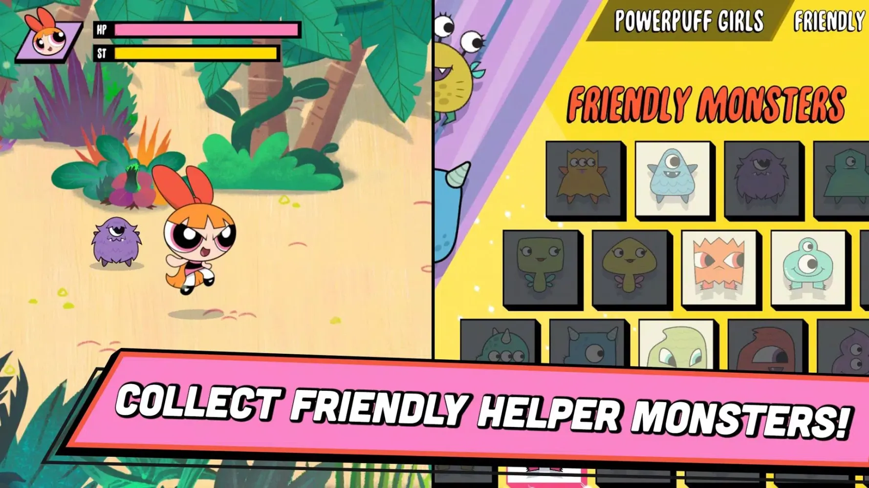 The Powerpuff Girls Ready, Set, Monsters!应用截图