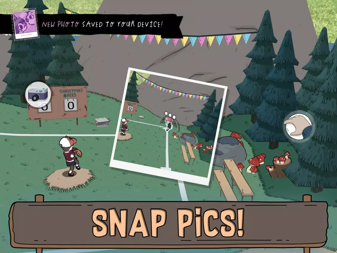 Capturas de tela do Summer Camp Island AR iPad 