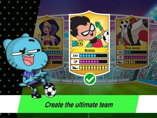 ภาพหน้าจอของ Toon Cup - Football Game iPad 
