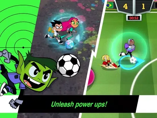 ภาพหน้าจอของ Toon Cup - Football Game iPad 