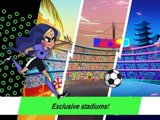 ภาพหน้าจอของ Toon Cup - Football Game iPad 